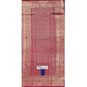 Butta Semi-Silk Saree Pink Colour - [Code 1004]