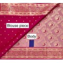 Meena Jaal Banarasi Saree Pink [Code: SR-0026]