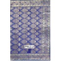 Meena Jaal Banarasi Saree Sea Blue [Code: SR-0026]