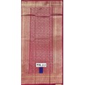 Butta Semi-Silk Saree Beige [Code SR - 0028]