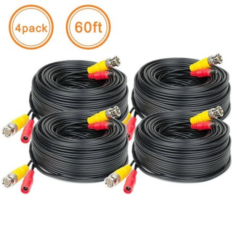 4pack 60 Feet cable