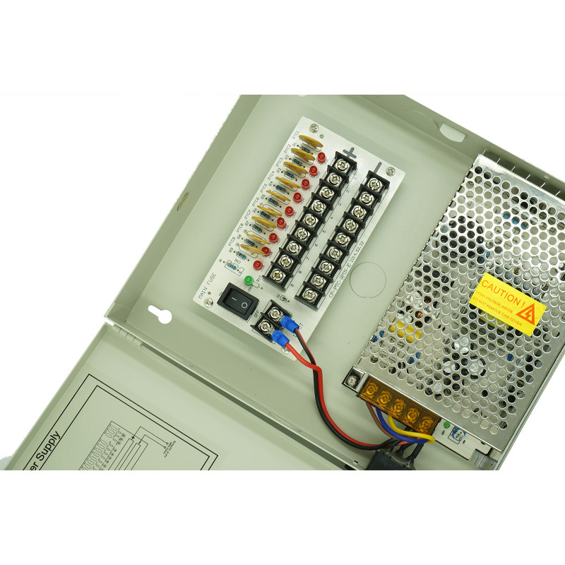 Power Supply 18 channels enclosed
